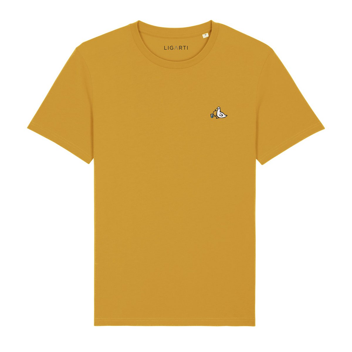 Embroidered T-shirt – Eend - Unisex