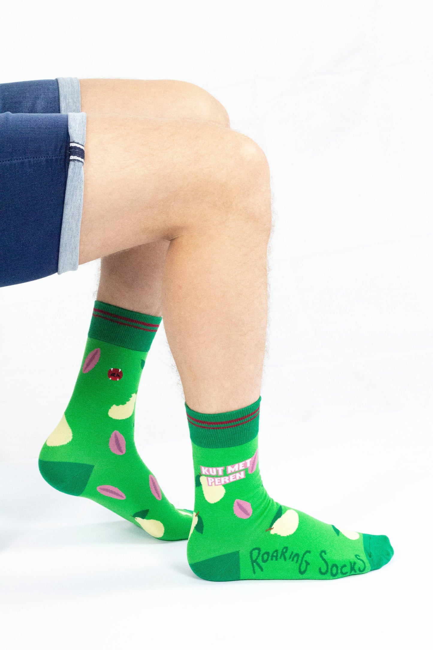 Kut met peren - Sokken - heren - 41-46 - Groen