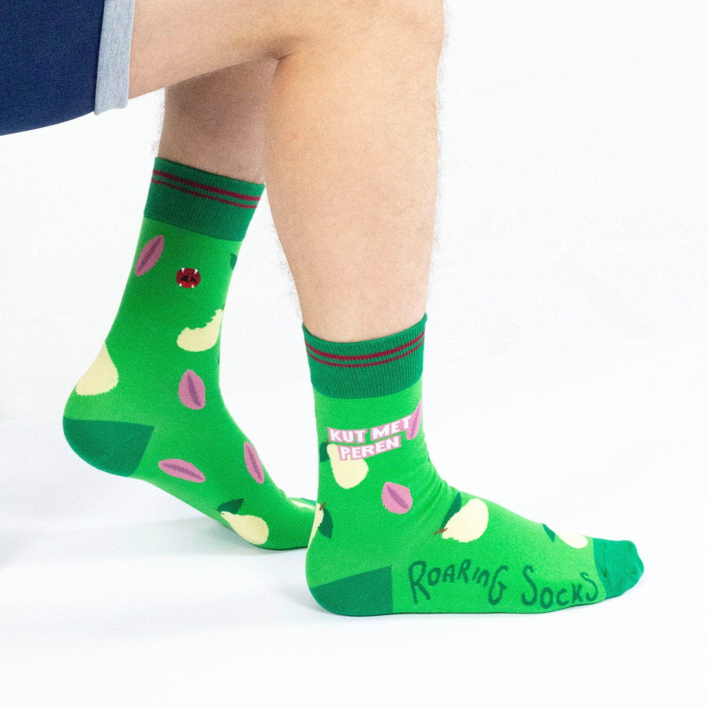 Kut met peren - Sokken - heren - 41-46 - Groen