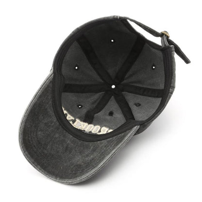 Retro Brooklyn pet - geborduurd - dames/heren - onesize