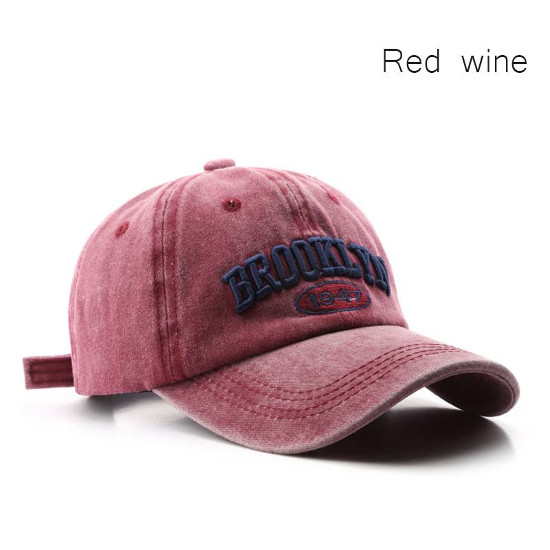 Retro Brooklyn pet - geborduurd - dames/heren - onesize