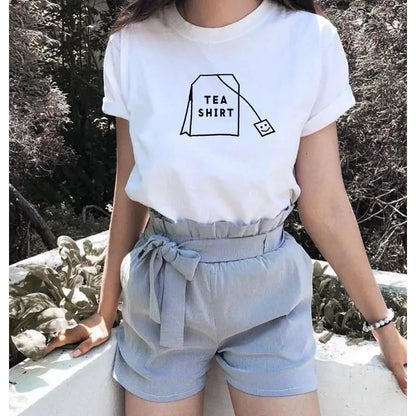 Tea Shirt t-shirt - dames - wit