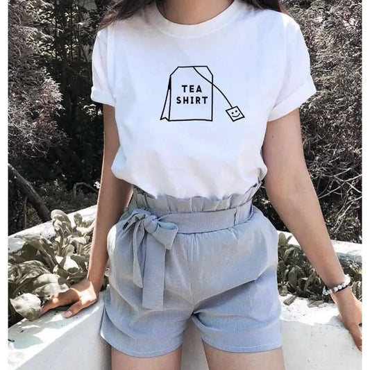 Tea Shirt t-shirt - dames - wit
