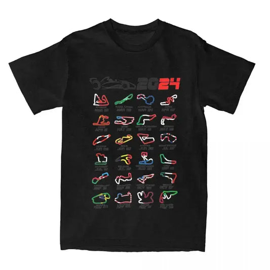 F1 circuit t-shirt - dames/heren