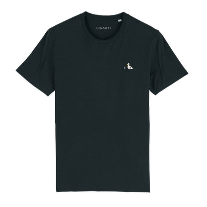 Embroidered T-shirt – Eend - Unisex