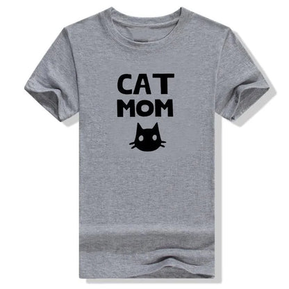 Cat Mom T-Shirt - dames