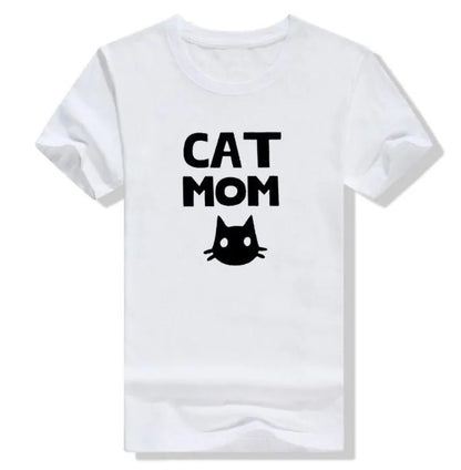 Cat Mom T-Shirt - dames