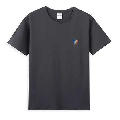 Zebra Borduurwerk T-Shirt 100% Katoenen Basis - dames/heren