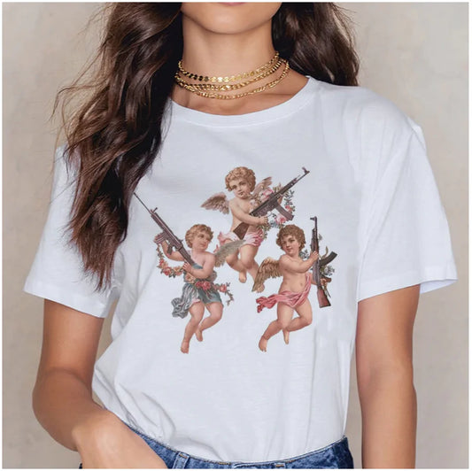 Armed Angel T-Shirt - dames - wit