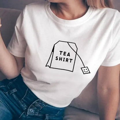 Tea Shirt t-shirt - dames - wit
