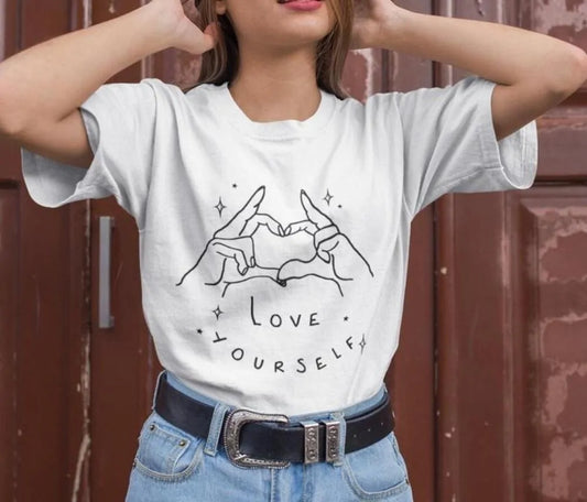 Love Yourself - T-shirt - dames